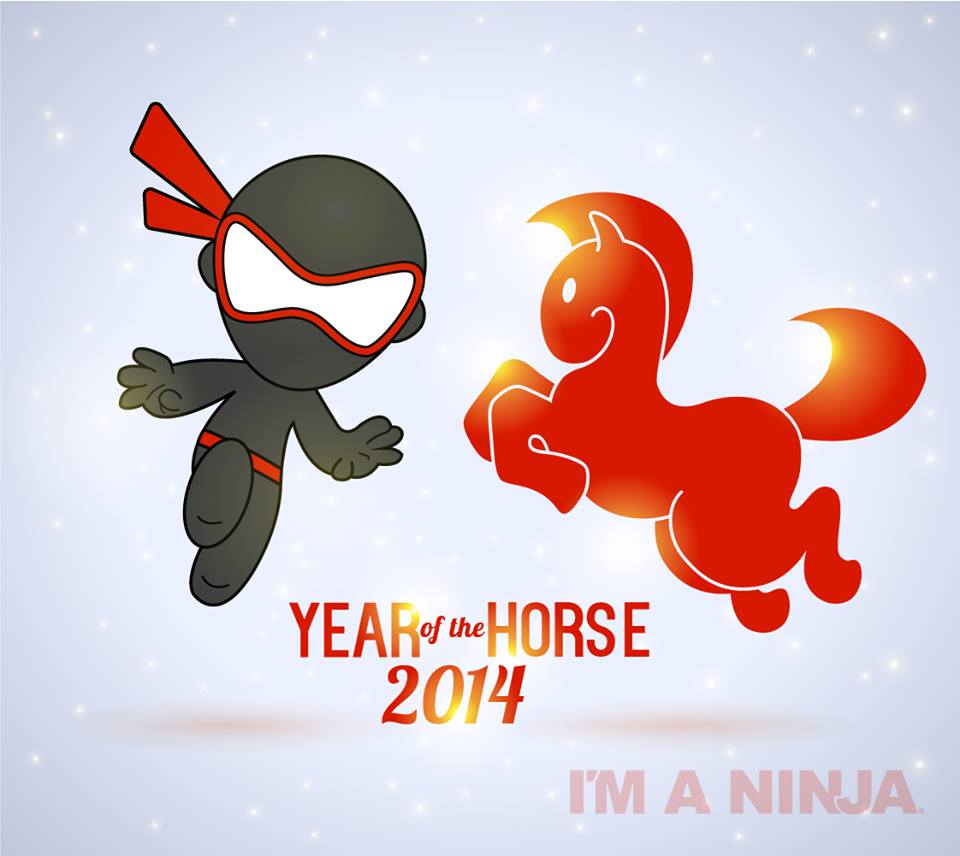 Happy Chinese New Year x I'M A NINJA