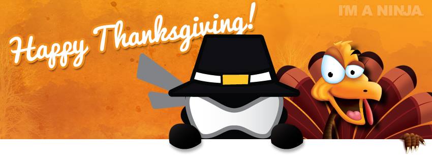 Thanksgiving Timeline Cover x I'M A NINJA